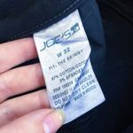 joe's jeans JOE'S • The Skinny jeans Coated Black waxed denim mid rise moto grunge stretch Photo 4