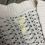 Matilda Jane  crochet cream knit long cardigan Photo 3