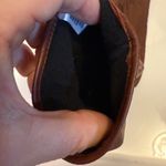 Women’s Leather Gloves, Brown, Size M/L, Lined Brown Photo 3