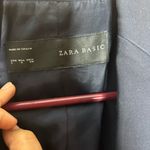 ZARA  women’s Navy Blazer with Gold Button size S Photo 1