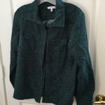 Croft & Barrow FINAL MARKDOWN  ultra suede blouse medium Photo 0