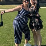 Candie's Stripped Jumpsuit Photo 3