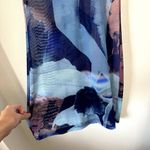 With Jean Sami Mini Mesh Dress in Blue Print Photo 4