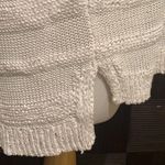 J.Jill white open knit short sleeve sweater White Photo 2