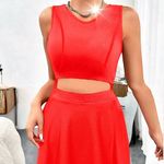 Club Monaco Sexy Women’s  Orange Cutout Tika Dress. Size Small Photo 1