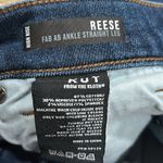 Kut From The Kloth High Rise Reese Fab Ab Ankle Straight Leg Jeans - Size 0 Photo 1