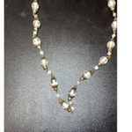 Zad Jewelry Fashion Clear Embellished Brass Chain Necklace Photo 1