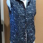 Denim & Flower  sleeveless button up shirt Photo 1