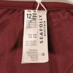 Seafolly NWT  Active High Cut Pant in Plum Photo 6