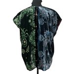 Farm Rio  Multicolored Oversized Velvet Top/Blouse(Size Small) Photo 2