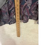 Free People  Modern Muse Button Down Long Sleeve Paisley Print‎ Blouse Top Boho Photo 5