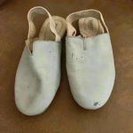 Born Blue/Gray leather slingback slip on shoes womens 8 Gray Photo 2