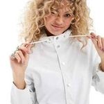 RAINS rain jacket White Size L Photo 2