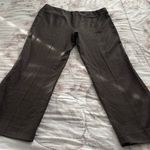 Escada 100% new wool brown tweed dress pants, size 46 or US 16 designer preppy Photo 13