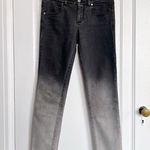 Stella McCartney • grey ombre skinny jeans dip dye low rise ankle faded Photo 1