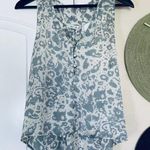 Forever 21 Leopard Animal Print Racerback Tank Top Dressy Silk Blouse | Size: L Photo 0