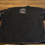 Erika  Black & Red Patterned Woman’s Holiday Sweater Size M Photo 7