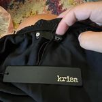 Krisa NWT  Strapless Mini Dress Black Small Photo 8