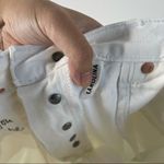 GRLFRND  Karolina‎ striped white crop skinny jeans Photo 8