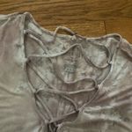 American Eagle  lace up top size M Photo 2