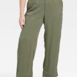 A New Day Women's Linen Essential Trouser - ™ Size 17 XXL Olive Photo 0
