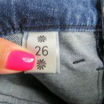 Show Me Your Mumu Wide Leg Jeans Dark Wash High Rise Flared Size 26 Photo 4