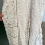 Free People  Mikayla White Lace Ruffle Jumpsuit NEW WITH TAGS size XL Photo 4