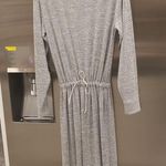 Rag and Bone ππ Avryl Long Sleeve Midi Sweater Dress Light Heather Gray Medium M Photo 0