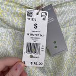 Adidas  Women's Printed Frill Golf Skirt White Green Yellow Athletic Size S Photo 2