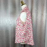 J.Crew Watermelon Sleeveless Poplin Shirt Fit Button Up sizeL. order(111) Photo 4