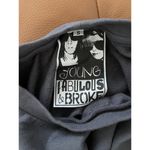 Young Fabulous and Broke On The Road Bella Faux Fur Bell Sleeves Sweatshirt Small Photo 5