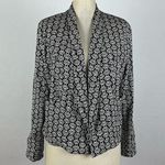 Tolani Feathers By  Pattern Open Front Cardigan Jacket Photo 0