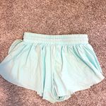 None Light Blue‎ flowy Women's running butterfly Shorts size small Photo 3
