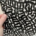 NYDJ Popover Blouse 3/4 Sleeve Key Print Size Small Photo 8