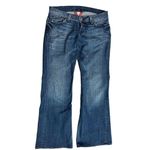 Lucky Brand Whiskered Slightly Distressed Low Rise Sweet Boot Womens Size 6 Photo 2