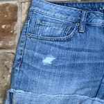 American Eagle  Light/Medium Wash Cutoff Distressed & Ripped Shorts Size 6 Photo 2