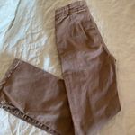 Free People  Women's Tan Button-Front Pants size 0 Photo 6