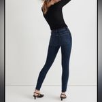 Madewell  denim 10in high rise skinny dark rinse $130 jeans casual contemporary Photo 2