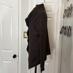 Rubbish  Y2K open front top button cowl neck cardigan Photo 7