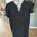 Hilary Radley Size XL Black & White Top Photo 0