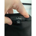 Lulus NWT Black Square Neck Sleeveless Crop Top Size Small Photo 5