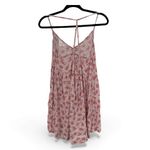 Volcom  Pink Hi Low Mini Dress Floral Tunic- Size Medium Photo 1