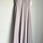 Jenny Yoo NEW BHLDN kiara dress gray Photo 2