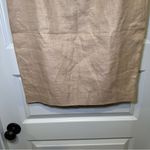 Calvin Klein Tan/Brown Linen Blend Career Pencil Skirt size 10 Photo 6