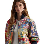 Ralph Lauren Polo Tropical Floral Twill Bomber Jacket Multicolor XS NWOT Photo 0
