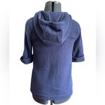 Ralph Lauren Lauren Jeans Company Navy Toggle Button Hoodie Cardigan Pockets XS Photo 1