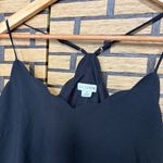 J.Crew J. By  Black Scalloped Tank‎ Top Size 0 Photo 2