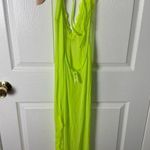 SKIMS  Summer Mesh Deep Plunge Long Dress M Photo 6