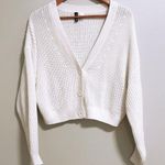 Divided Cream Cardigan  Photo 0