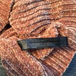 ZARA  Knit Cotton Blend Sweater - Gold size large Photo 9